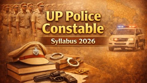 UP Police Constable Written Exam Syllabus 2026